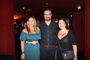 Caroline Salomão, da Conexão Tour Viagens, Rafael Lickfeldt, da MG Travel, Karina Fonseca, da Via KF Viagens