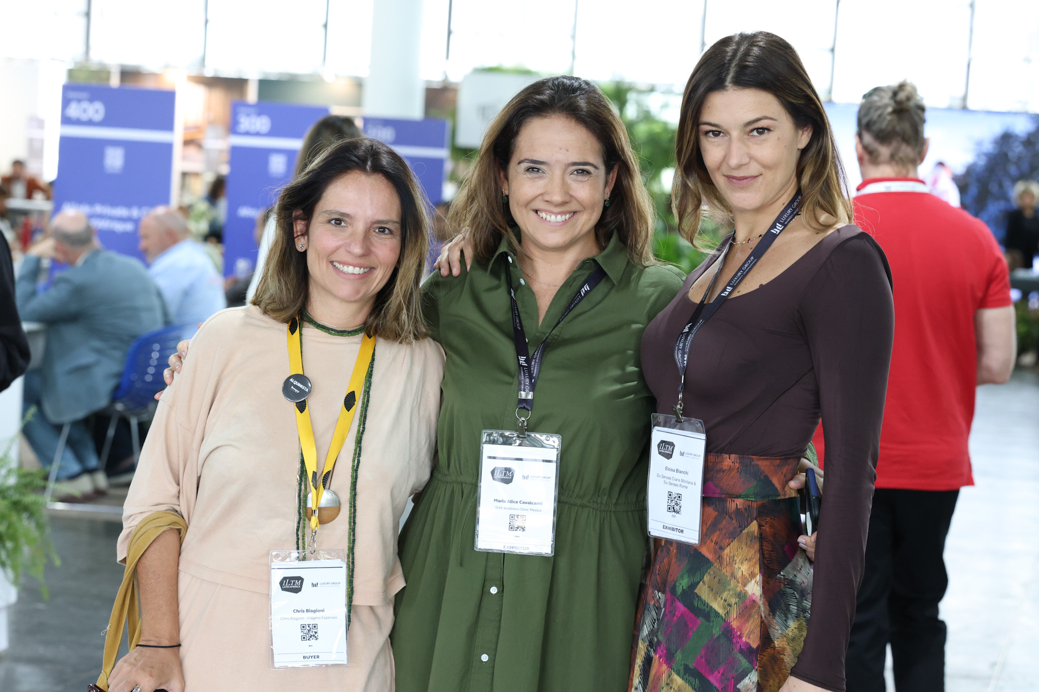 Chris Biagioni, Viagens Especiais, Maria Alice, da SHA, e Eloísa Bianchi, da Six Senses Crans Chris Biagioni, Viagens Especiais, Maria Alice, da SHA, e Eloísa Bianchi, da Six Senses Crans
