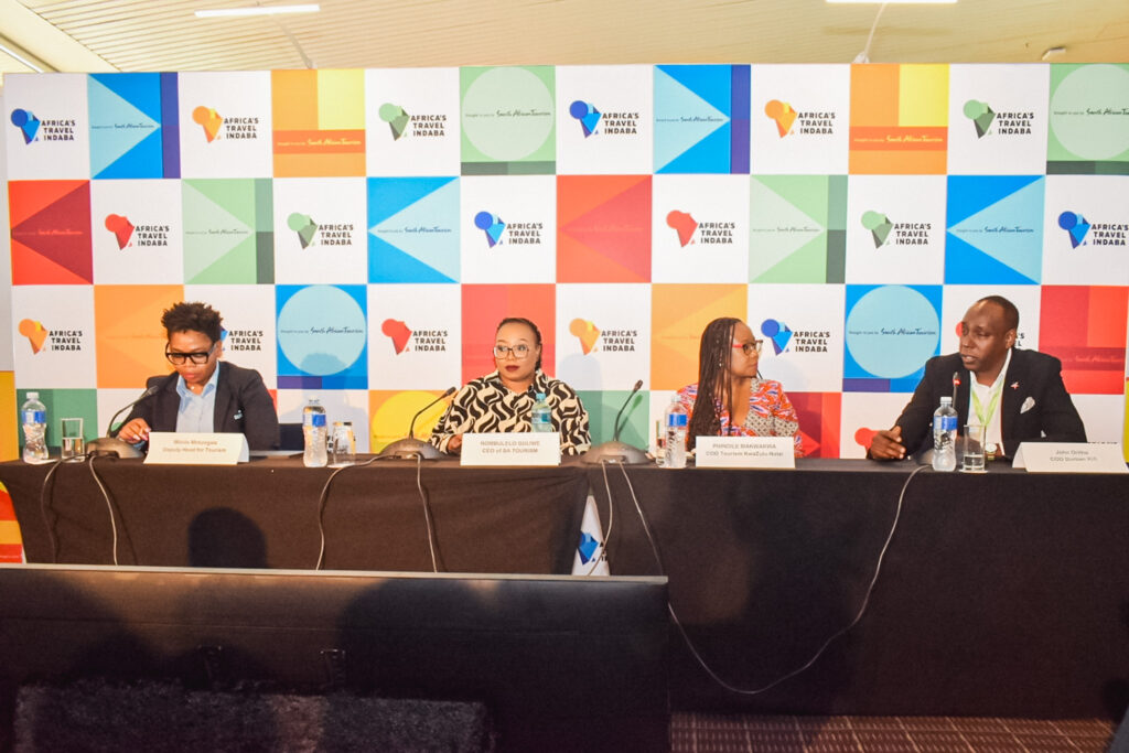 Coletiva de imprensa do Africa’s Travel Indaba 2024