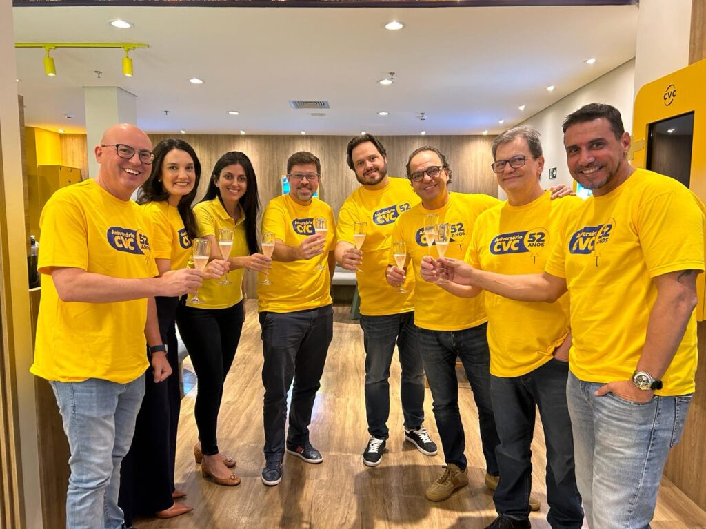 Comitê Executivo da CVC Corp na loja da CVC do Grand Plaza (Almir Bonfim Jr)