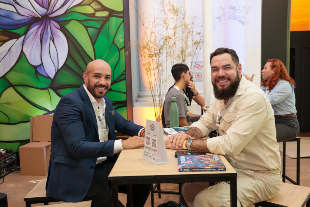 Daniel Costa, da Orinter, e Marco Antônio, de Bonito Pantanal