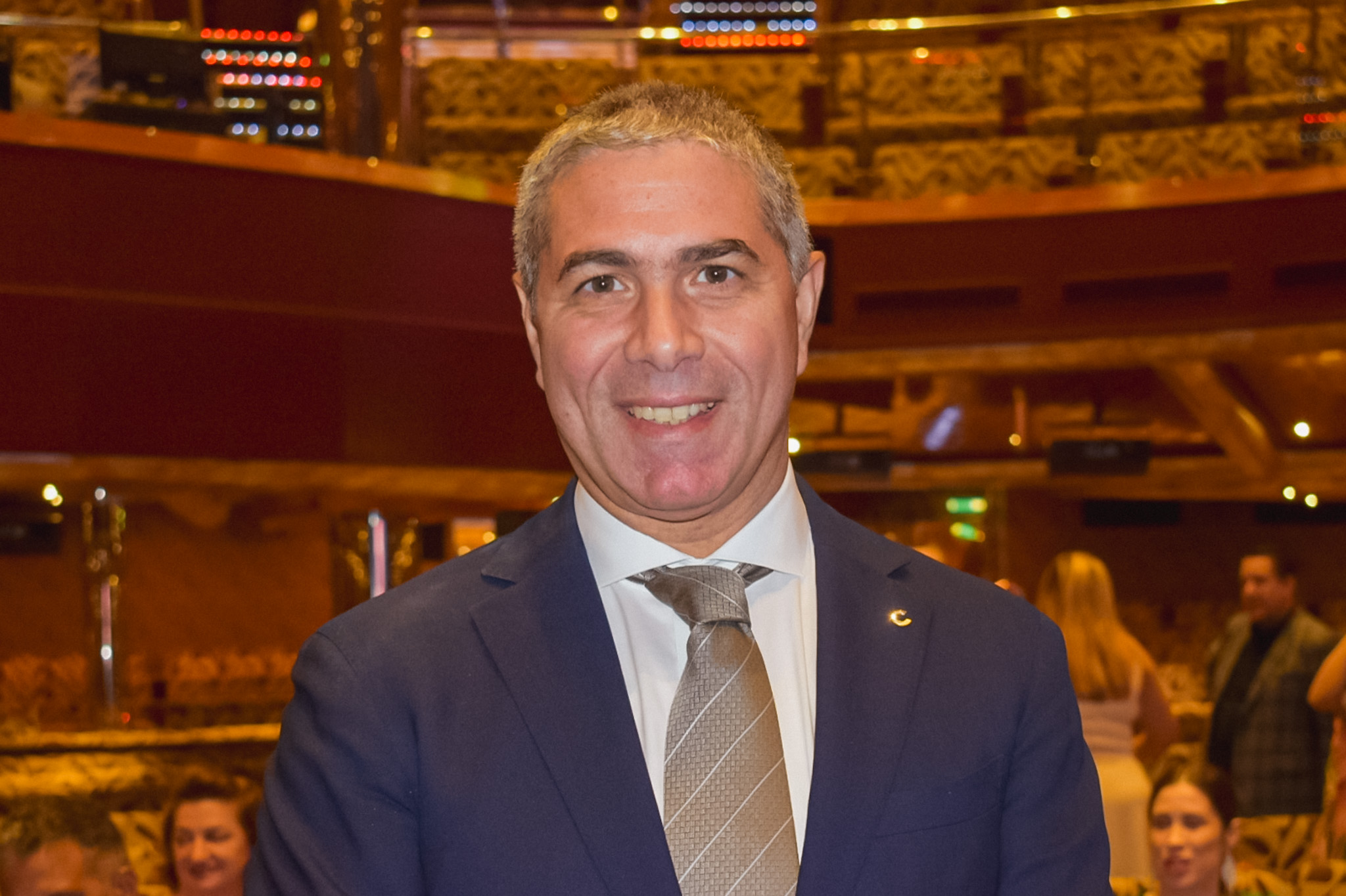 Dario Rustico, presidente da Costa Cruzeiros Dario Rustico, presidente da Costa Cruzeiros