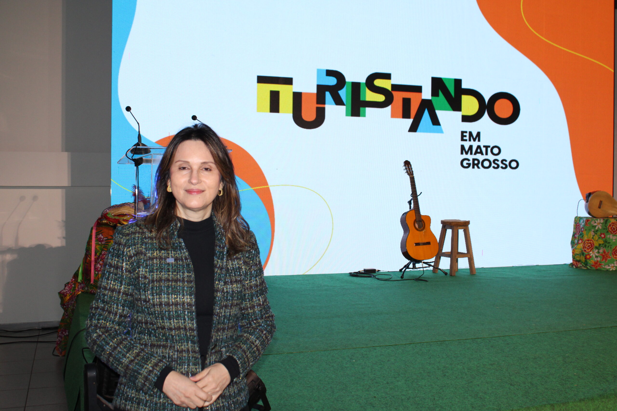 MT lança portal "Turistando em Mato Grosso" e 53 novos produtos turísticos Denise Pimpim, gerente de competitividade do Sebrae- MT (Rafael Torres/M&E)