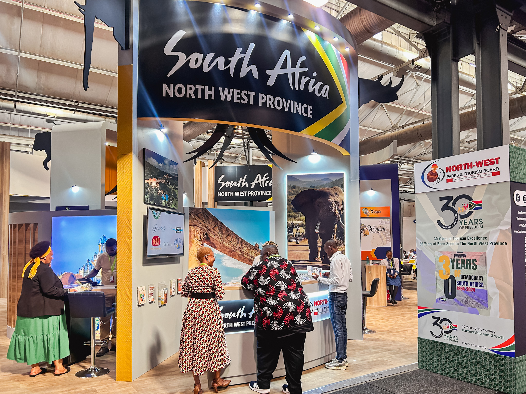 Destinos de todas as partes da África do Sul estão presentes na Africa’s Travel Indaba Destinos de todas as partes da África do Sul estão presentes na Africa’s Travel Indaba