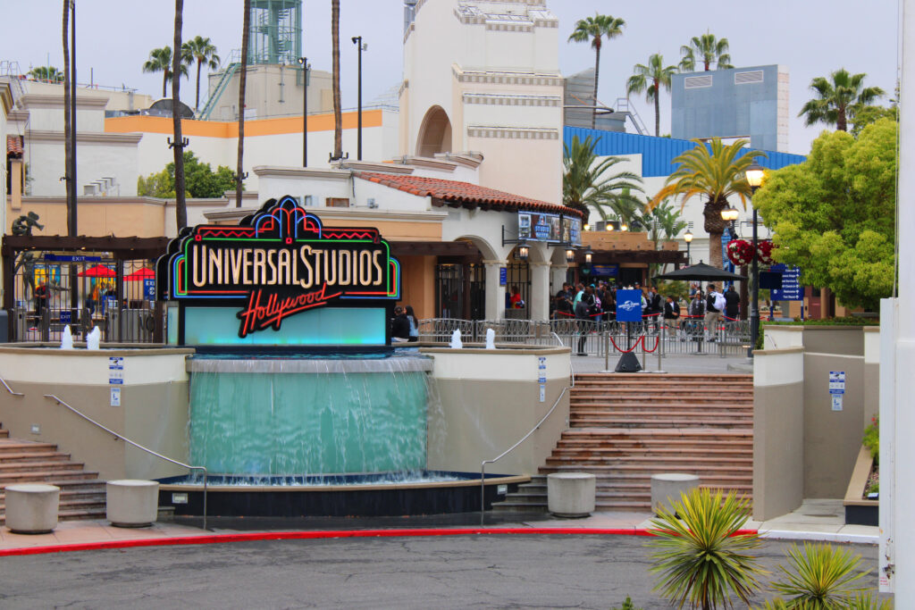 Entrada do Universal Studios Hollywood