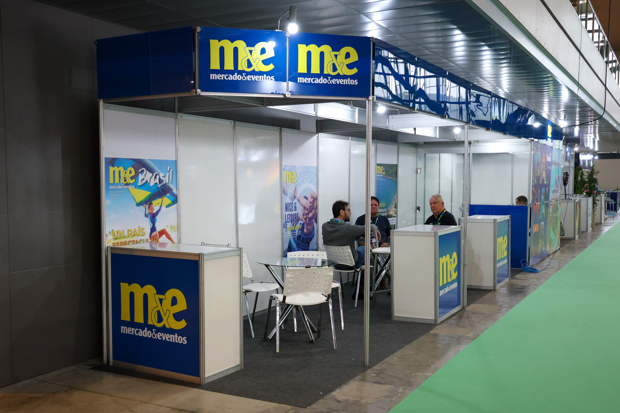 Estande do M&E Estande do M&E