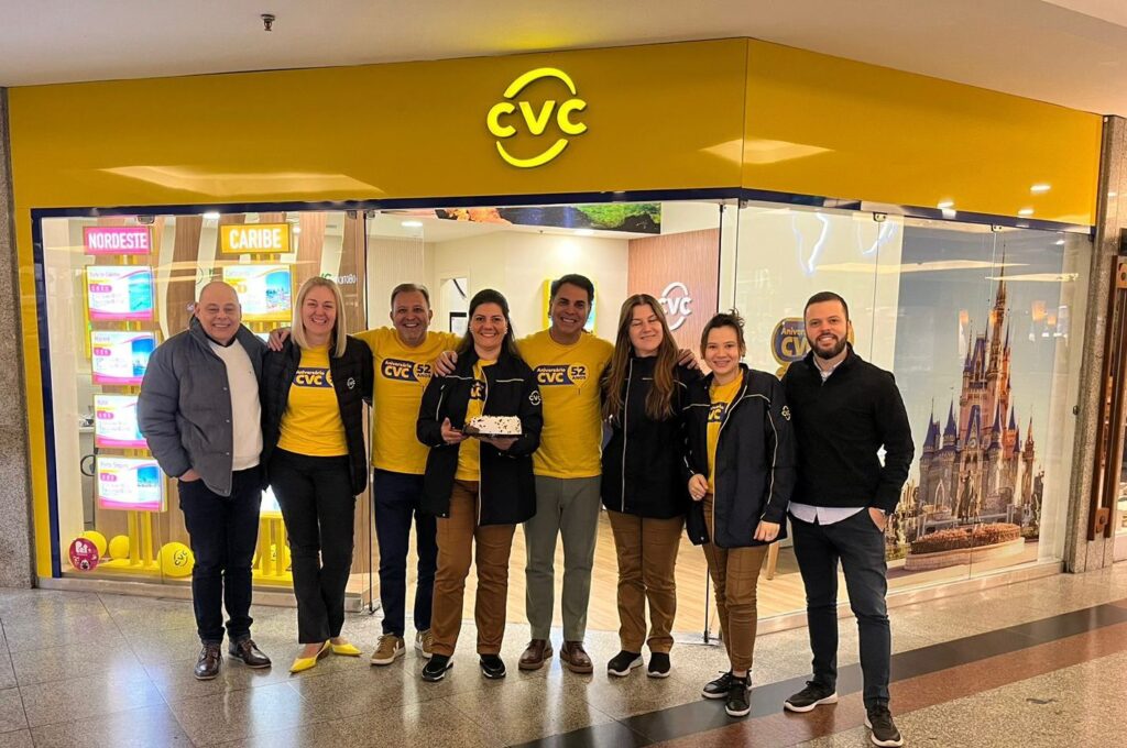 Executivos da CVC Corp em Visita a Loja Assis no Rio Grande do Sul
