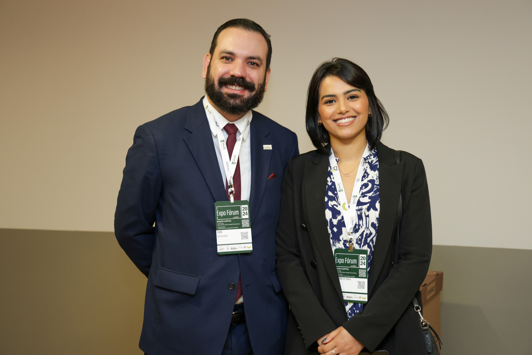 Fabio Zelenski, do Visite São Paulo, com Victoria Di Paula, diretora da Secretaria de Turismo da Cidade de São Paulo Fabio Zelenski, do Visite São Paulo, com Victoria Di Paula, diretora da Secretaria de Turismo da Cidade de São Paulo