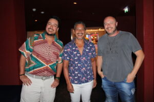 Fillipe Mello, da Supernova Travel Campinas, Celso Ishikawa, da Ishikawa Travel e Jonas Finazzi, da Jimbaran Turismo