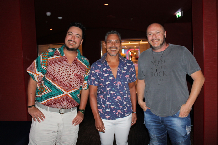 Fillipe Mello, da Supernova Travel Campinas, Celso Ishikawa, da Ishikawa Travel e Jonas Finazzi, da Jimbaran Turismo Fillipe Mello, da Supernova Travel Campinas, Celso Ishikawa, da Ishikawa Travel e Jonas Finazzi, da Jimbaran Turismo