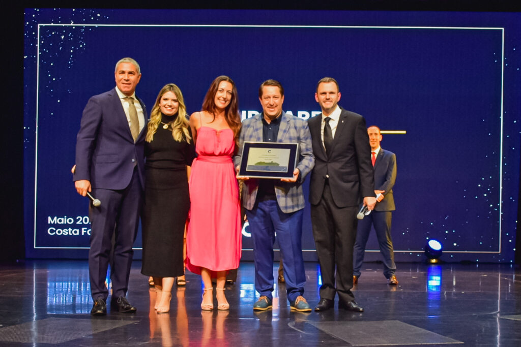 Grupo Arbo, premiada na categoria Top Costa Cruise