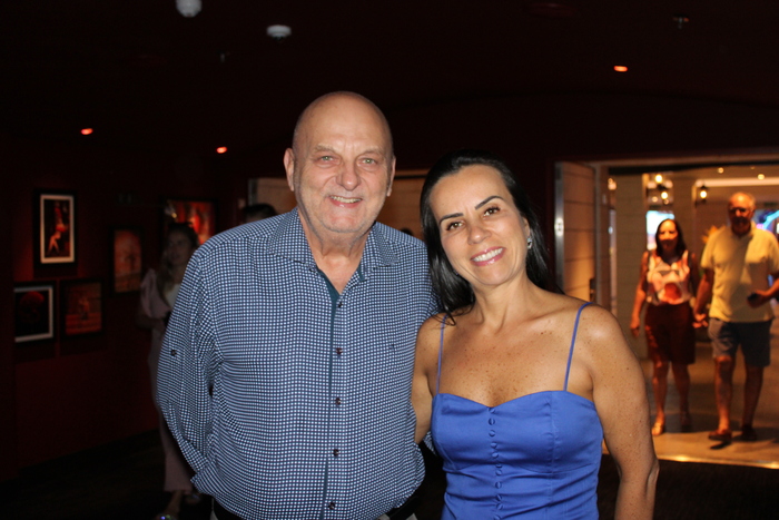 Mauricio Voss e Luciana Carvalho, da Cia Marítima Florianópolis Mauricio Voss e Luciana Carvalho, da Cia Marítima Florianópolis