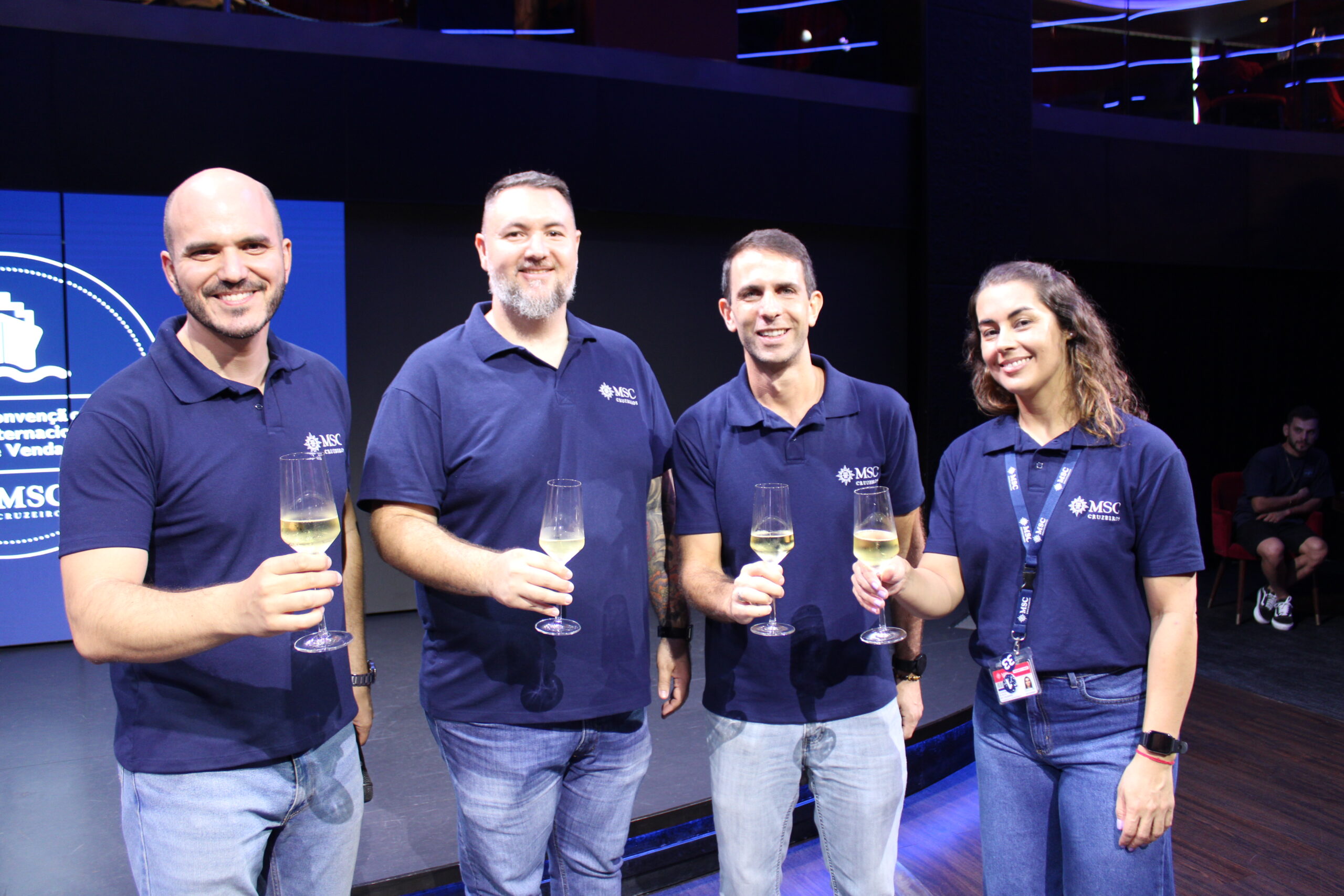Equipe comercial da MSC Brasil Equipe comercial da MSC Brasil