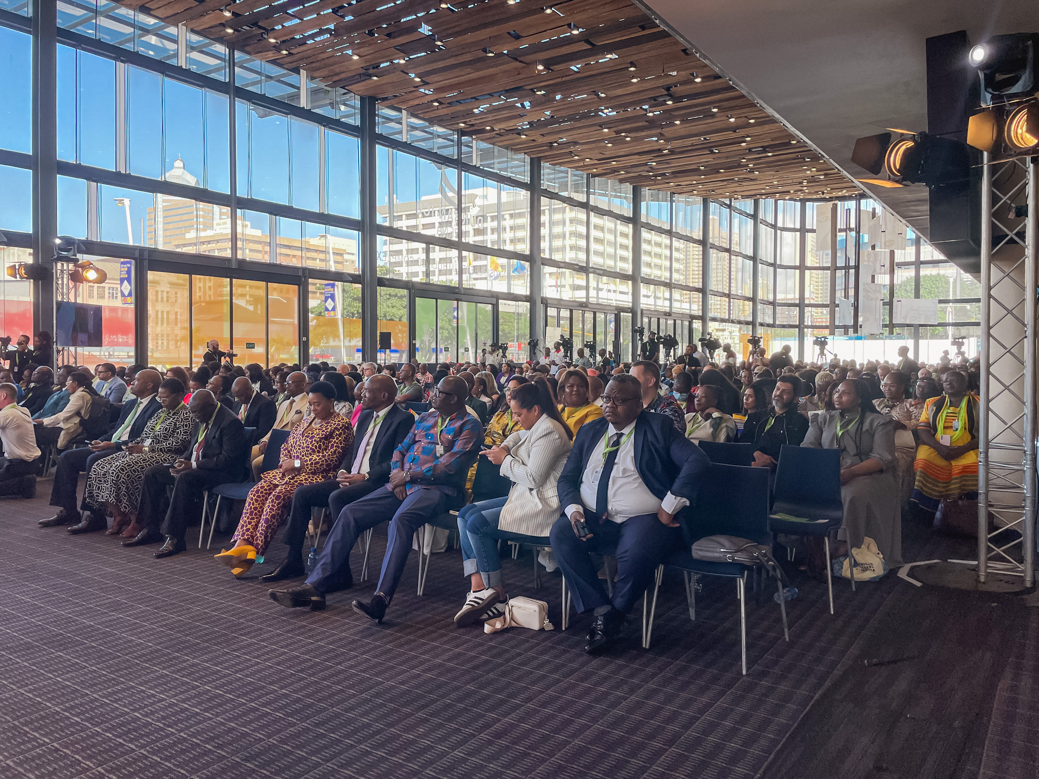 A imprensa local e global esteve presente na abertura da Africa's Travel Indaga ao lado de profissionais do Turismo de diferentes segmentos
