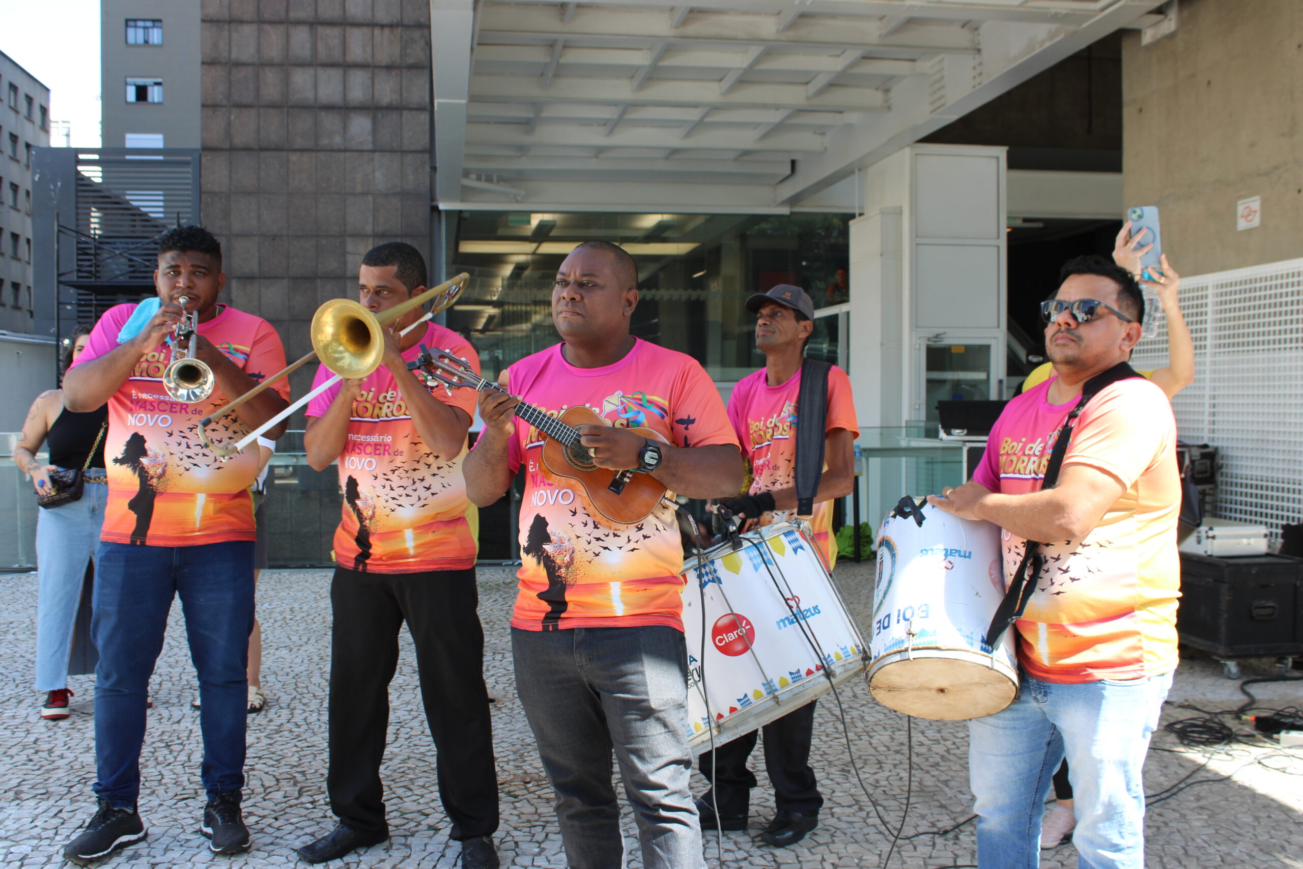 Banda que animou o público Banda que animou o público