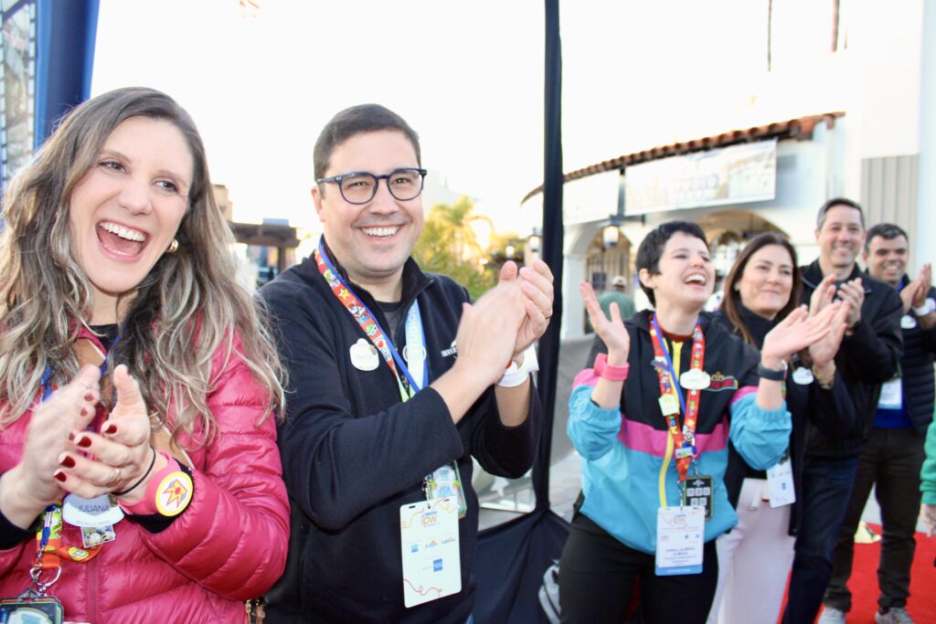 Juliana Baraldi e Martim Diniz, da Universal