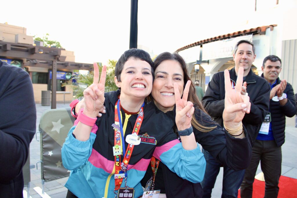 Carol Almeida e Gabriella Cavalheiro, da Universal