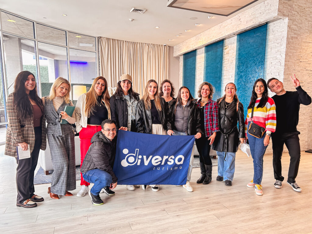 Famtour da Diversa Turismo no hotel Ocean View em Santa Monica