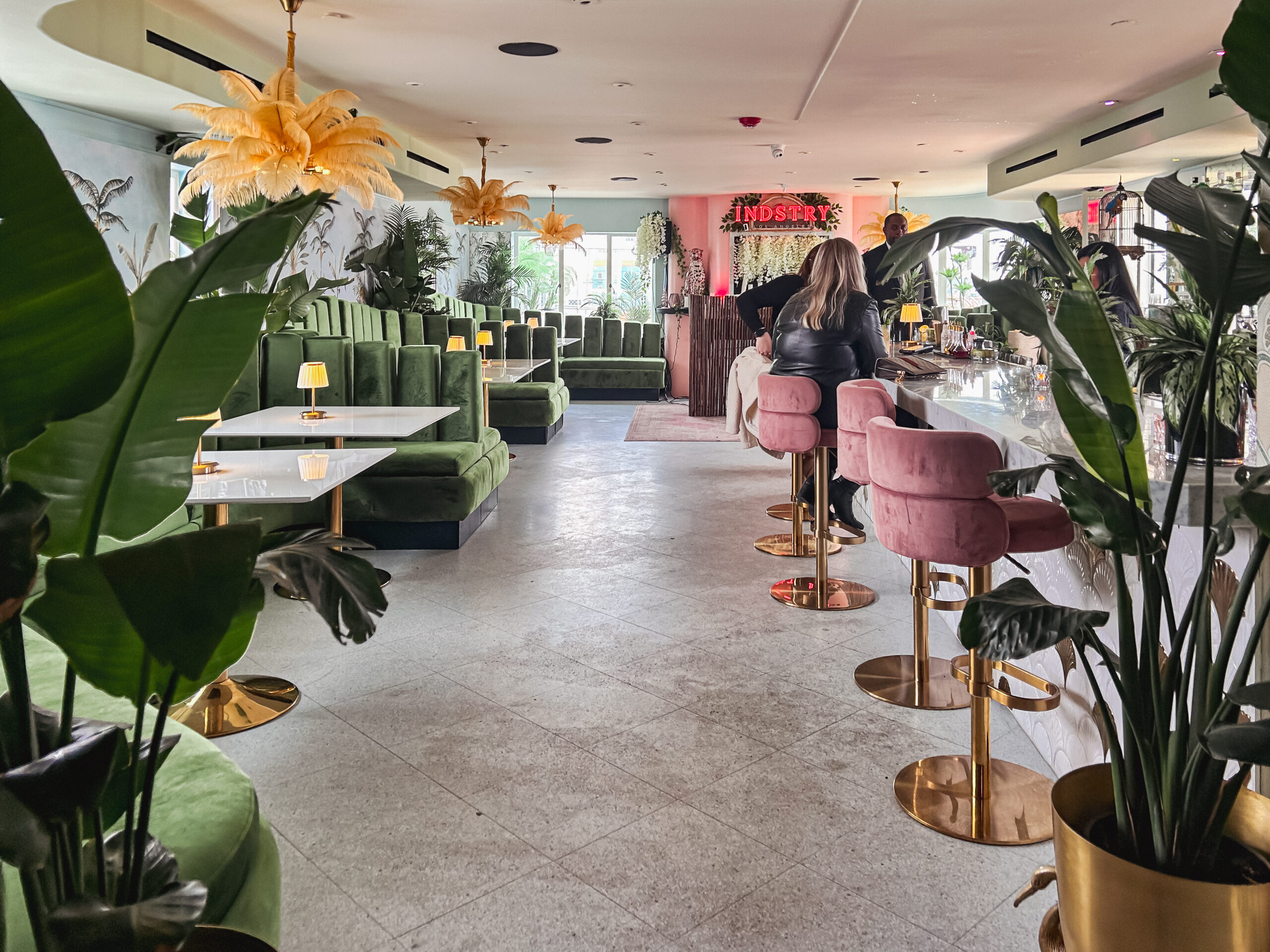 Rooftop do hotel The Beacon em Santa Monica Rooftop do hotel The Beacon em Santa Monica