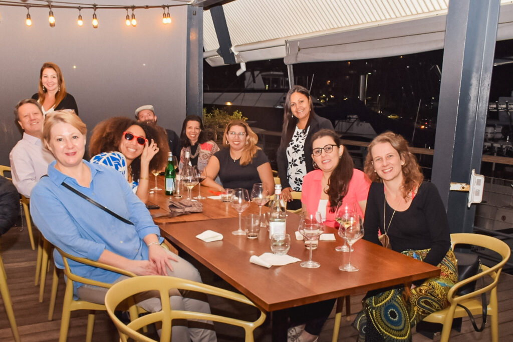 Jantar do trade brasileiro em Durban