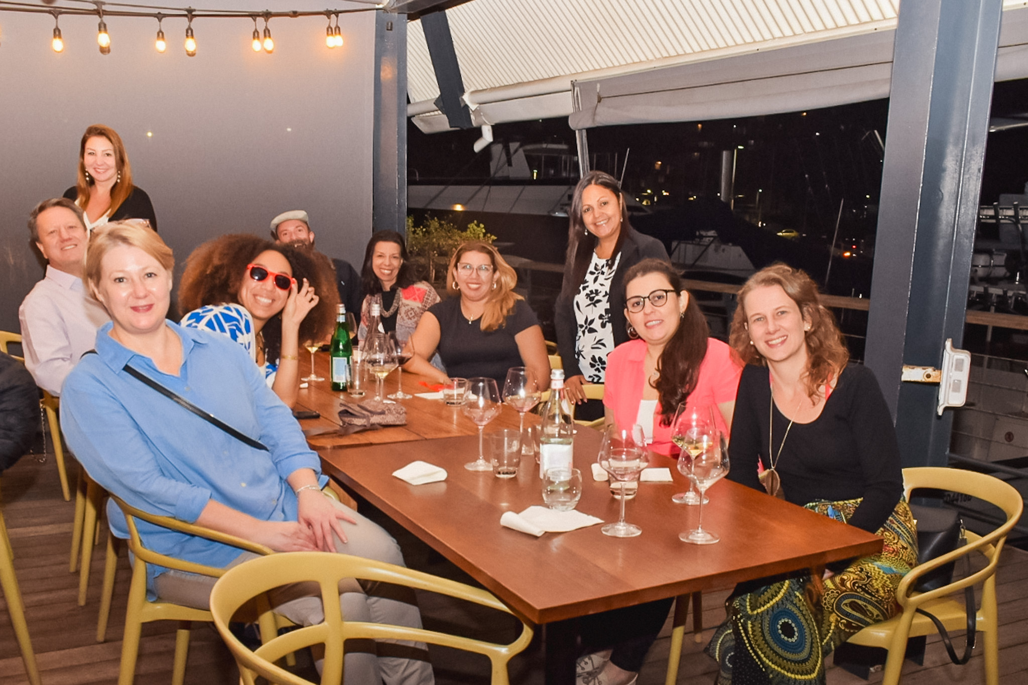 Jantar do trade brasileiro em Durban