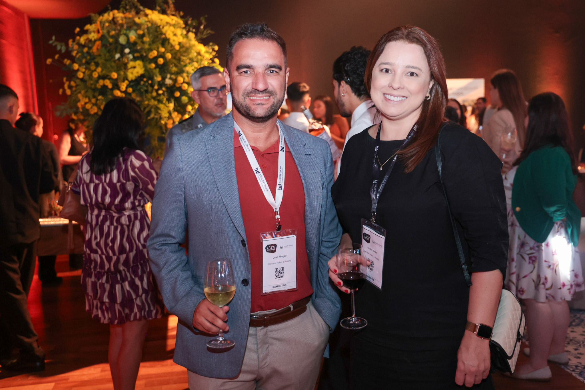 João Abegão e Luciene Xavier, do Iberostar Hotels & Resorts João Abegão e Luciene Xavier, do Iberostar Hotels & Resorts