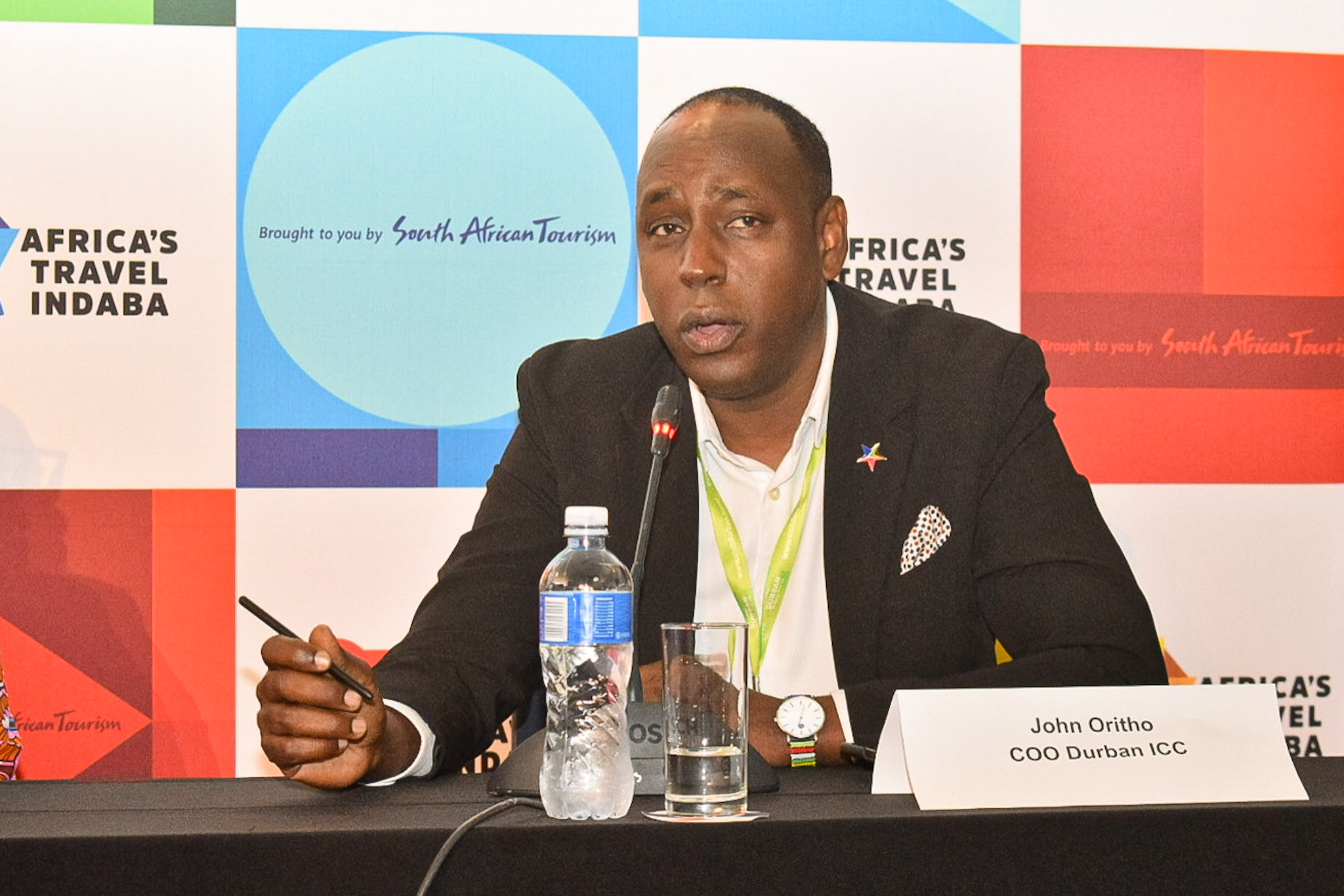 John Oritho, COO do Centro de Convenções de Durban John Oritho, COO do Centro de Convenções de Durban