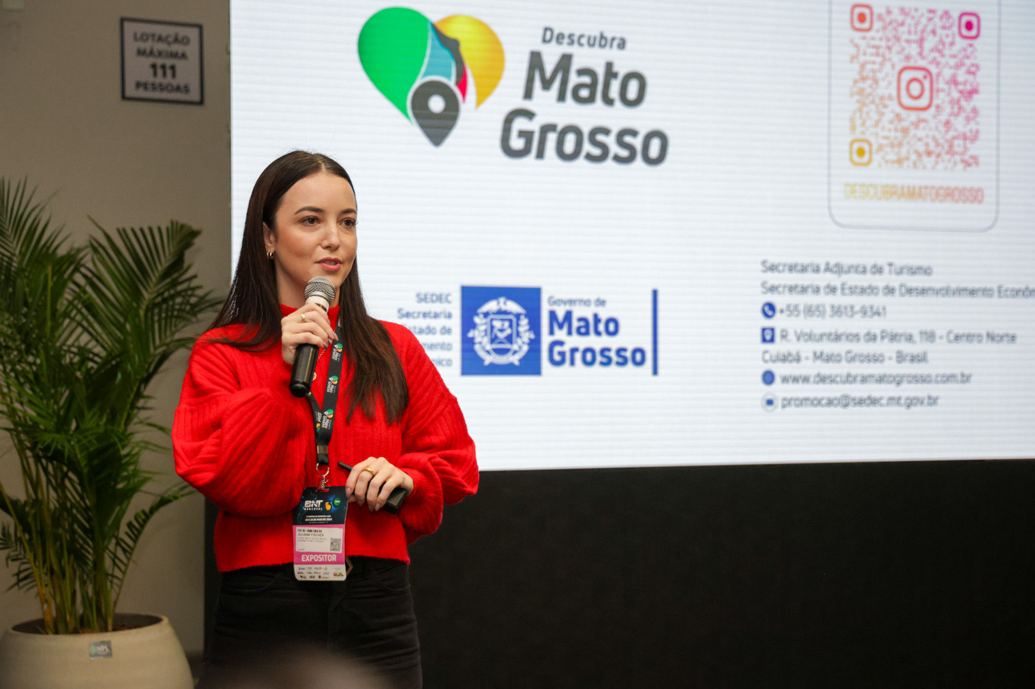 Juliana Britto, da Setur-MT Juliana Britto, da Setur-MT