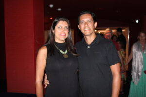 Juliana e Douglas Anhe, da Vip Tour Viagens