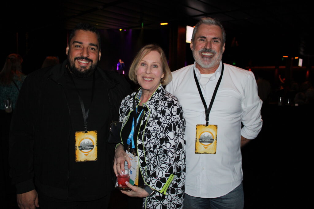 Kim Moura, Kim Priez e Allan Colen, do Travel South USA