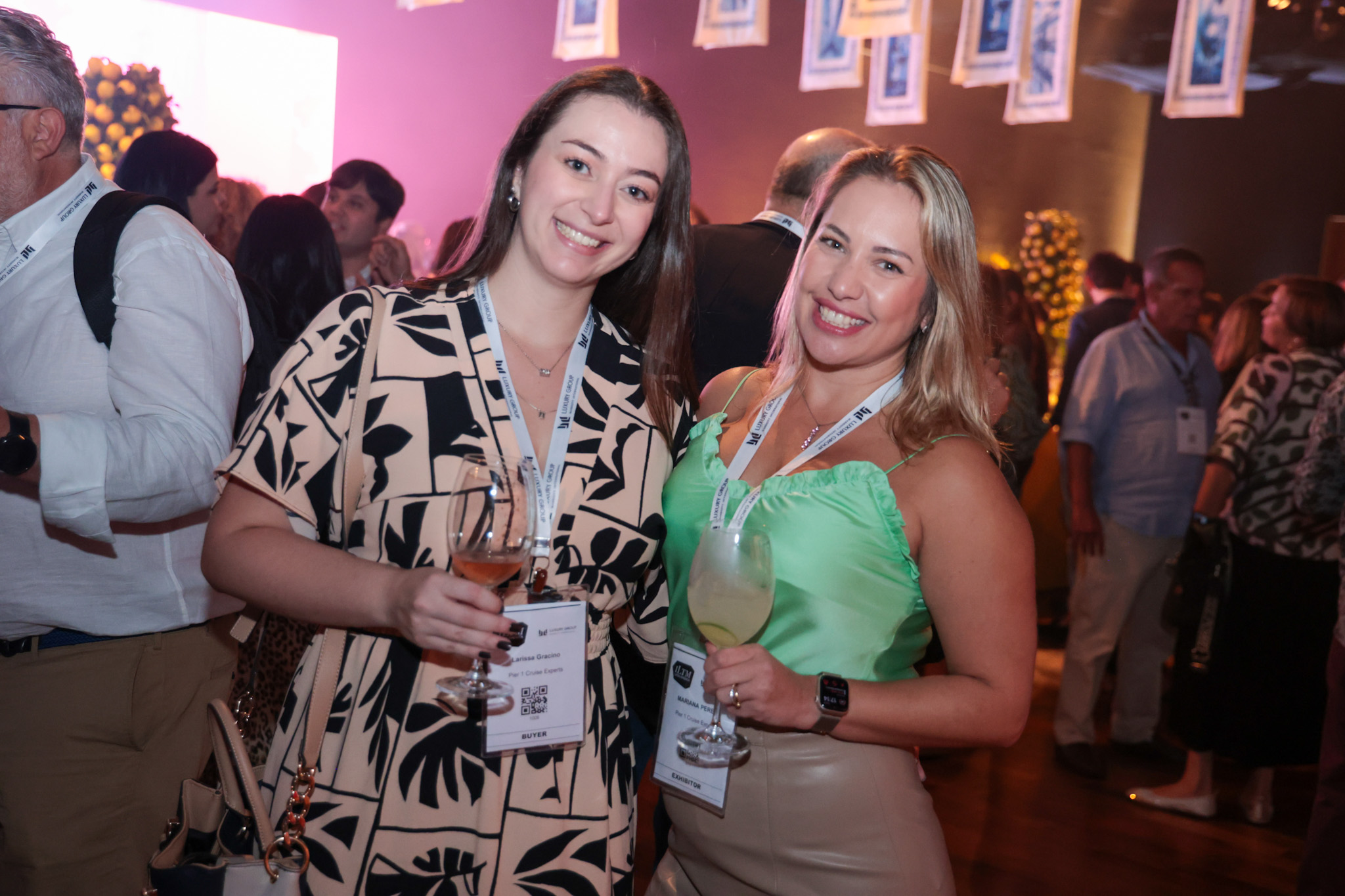 Larissa Gracino e Mariana Peres, da Píer 1 Cruise Experts Larissa Gracino e Mariana Peres, da Píer 1 Cruise Experts