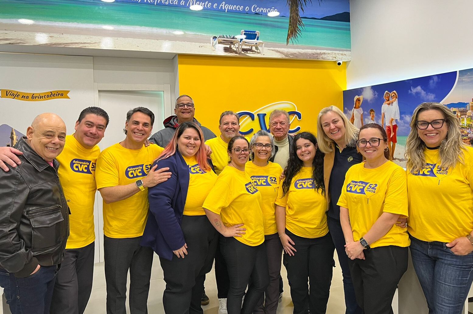 Loja da CVC em Canoas e1716904084457 CVC comemora 52 anos de história com doações para o RS e ações especiais nas lojas