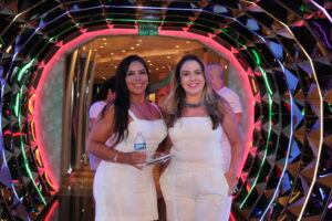 Lucilene Multicidades e Claudia Lino, da Gatetour