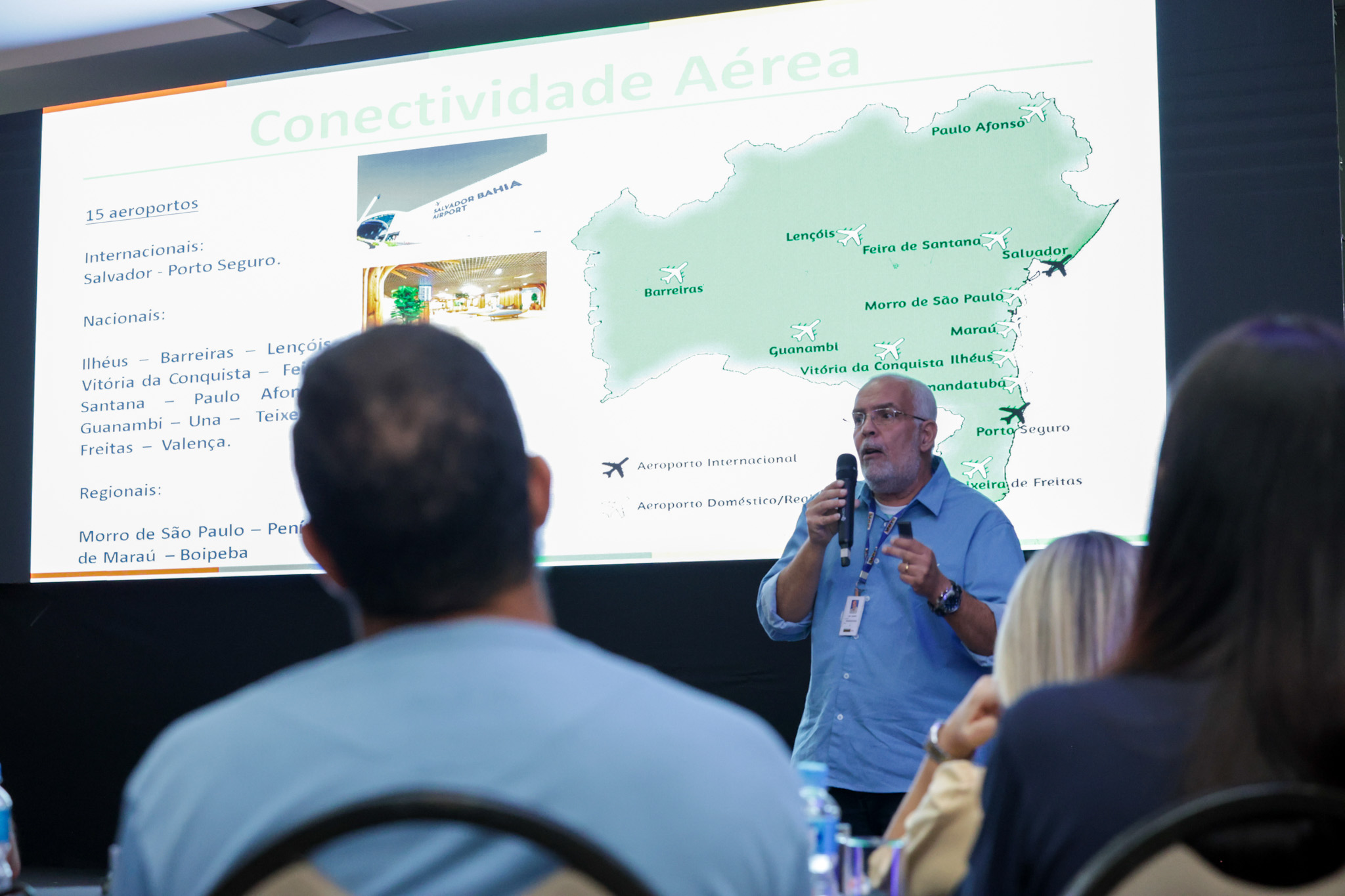 Roadshow M&E: Bahia apresenta encantos do destino para agentes de viagem 1 Luiz Castro da Setur BA Roadshow M&E: Bahia apresenta encantos do destino para agentes de viagem