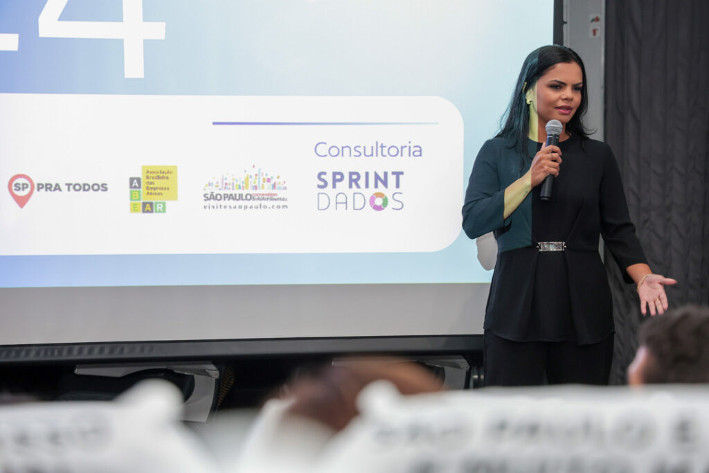 Marisa Barros, da Secretaria de Turismo da Cidade de São Paulo