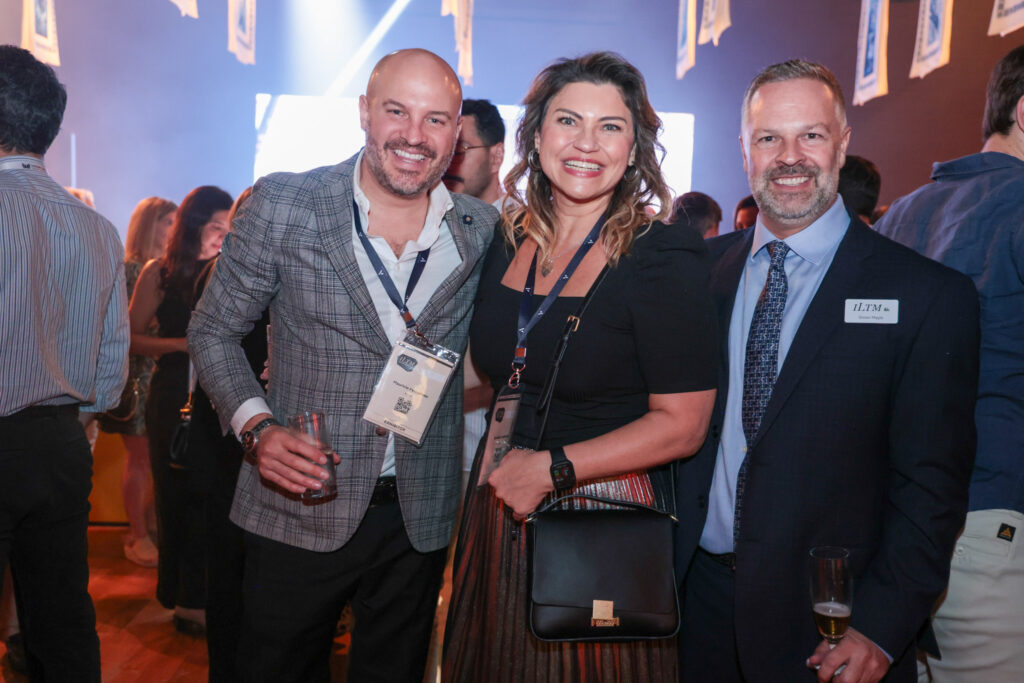 Mauricio Fernandez e Danielle Andreazzi, da Accor com Simon Mayle, da ILTM