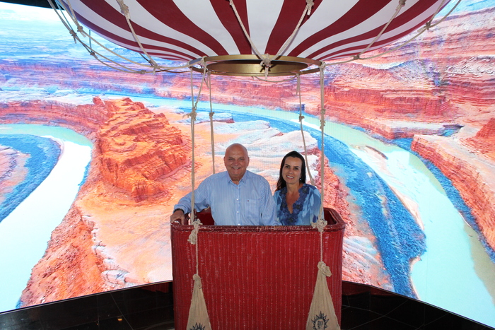 Mauricio Voss e Luciana Carvalho, da Cia Marítima Florianópolis Mauricio Voss e Luciana Carvalho, da Cia Marítima Florianópolis