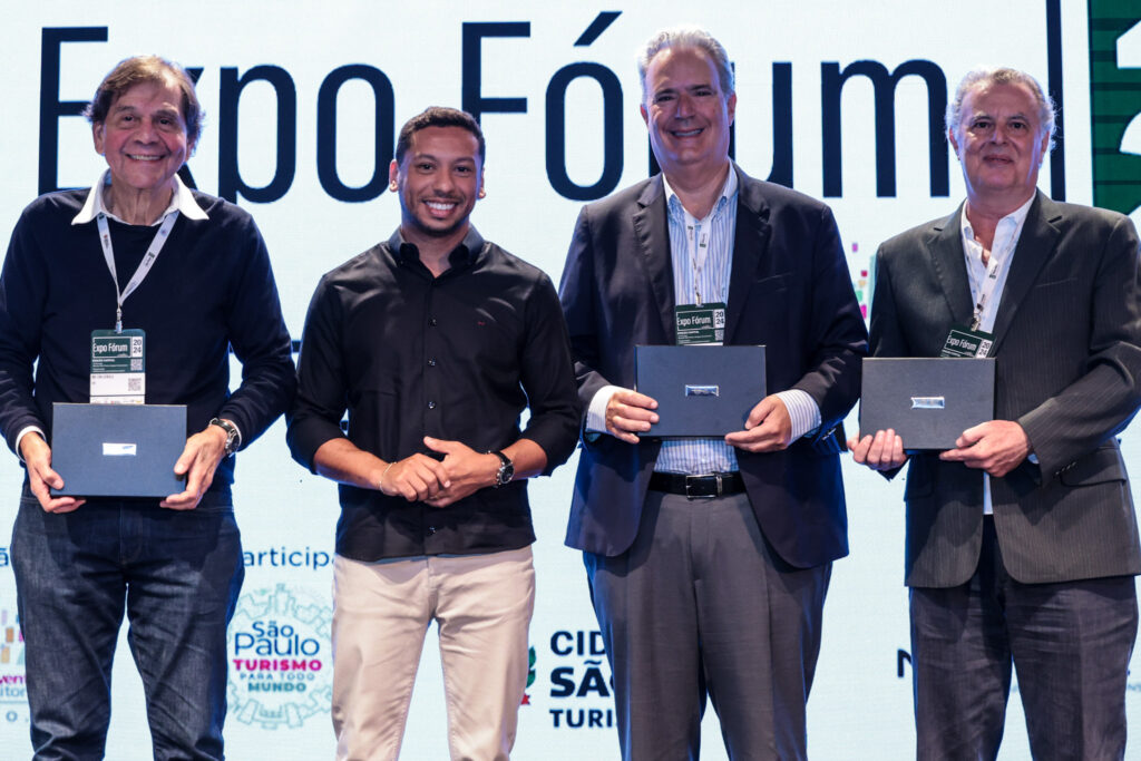 Milton Cebola, Rodolfo Marinho, Luiz Lara e Fernando Piccini