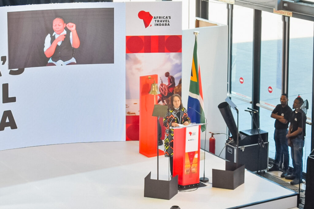 Ministra do Turismo da África do Sul, Patricia de Lille
