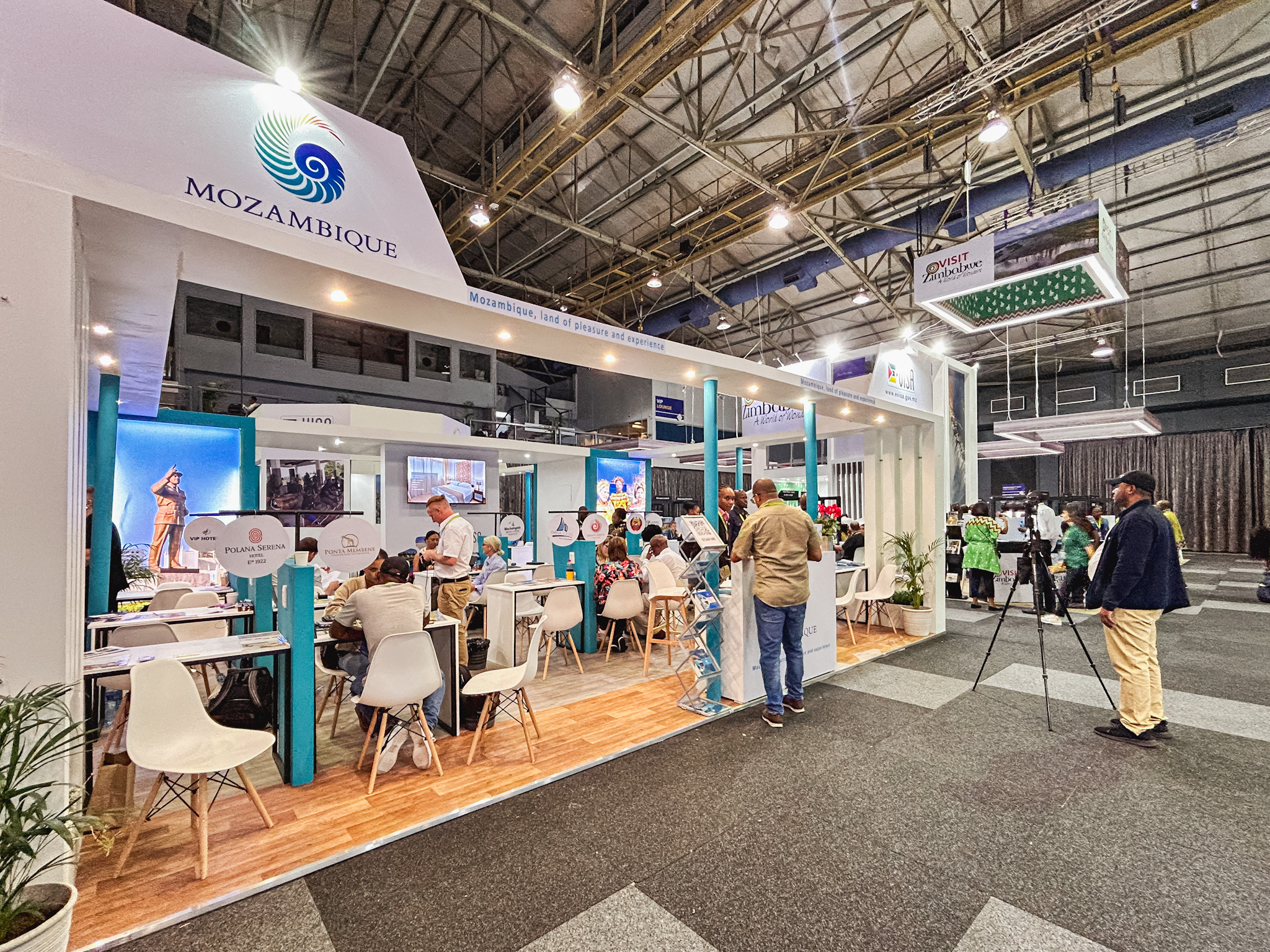 Mozambique está na Africa’s Travel Indaba com um estande robusto Mozambique está na Africa’s Travel Indaba com um estande robusto