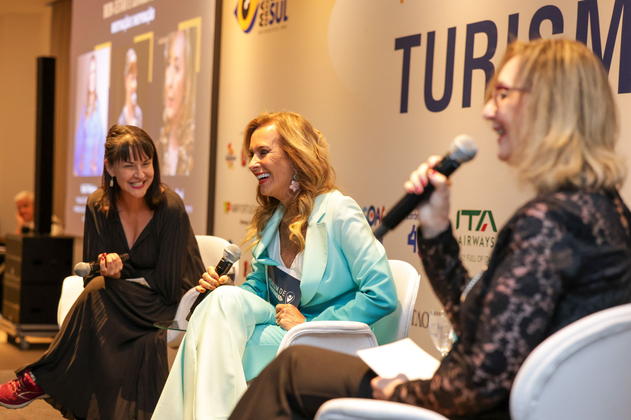 Natália D'Ornellas, Helô Pinheiro e Rosana Beni Natália D'Ornellas, Helô Pinheiro e Rosana Beni