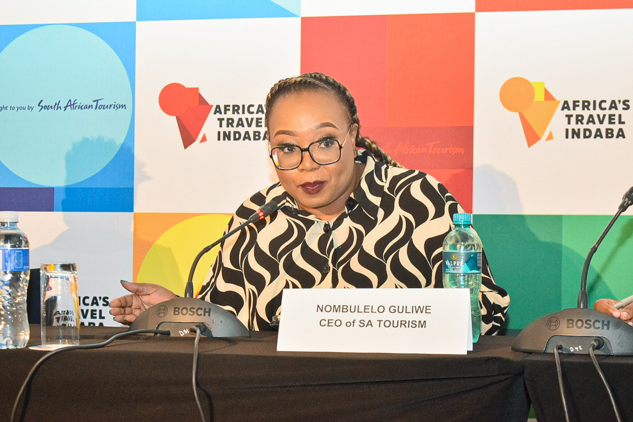 Nombulelo Guliwe, CEO do escritório de Turismo da África do Sul Nombulelo Guliwe, CEO do escritório de Turismo da África do Sul