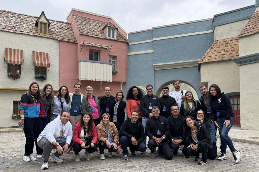 Operadores brasileiros no Studio Tour da Universal