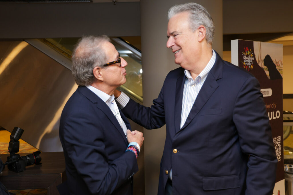 Otavio Neto, da ON na TV, e Luiz Lara, Chairman da TBWA no Brasil Otavio Neto, da ON na TV, e Luiz Lara, Chairman da TBWA no Brasil