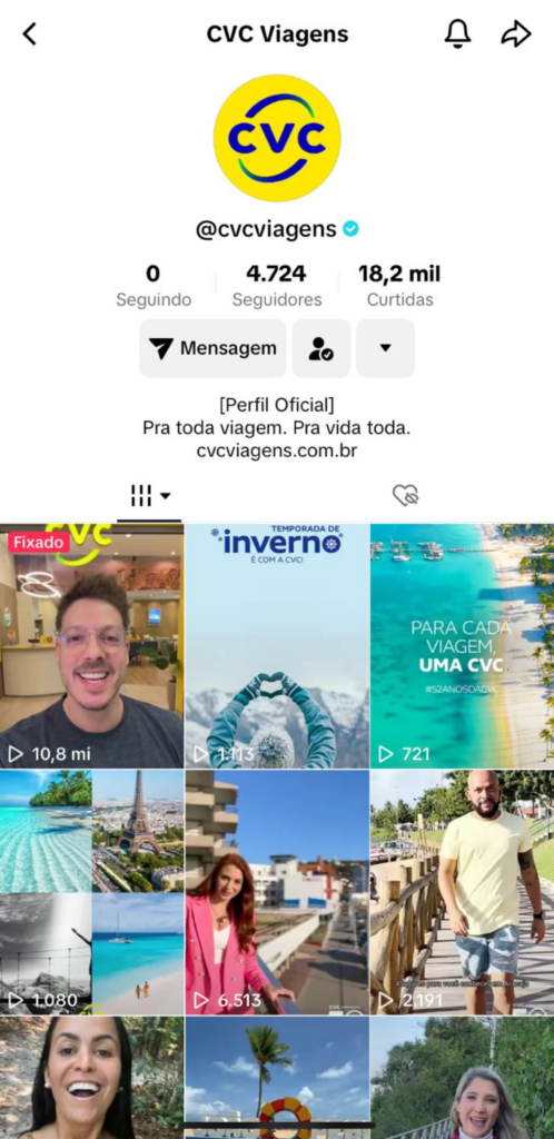 CVC lança sua primeira campanha no TikTok com participação de Fábio Porchat CVC lança sua primeira campanha no TikTok com participação de Fábio Porchat