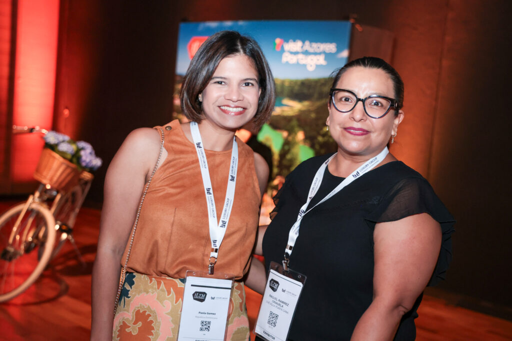 Paula Gomez, da República Dominicana, e Raquel Ramirez, da Alice Acqua Punta Cana