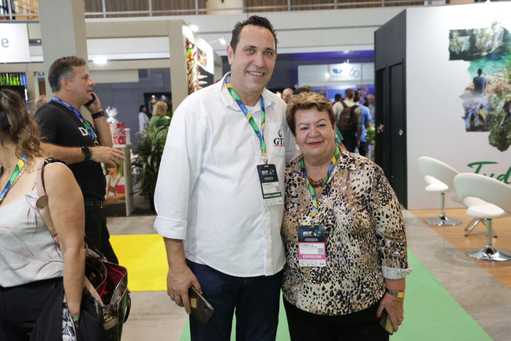 Pedro Luís, da GTA, e Conceição Junckes, da Prefeitura de Joinville