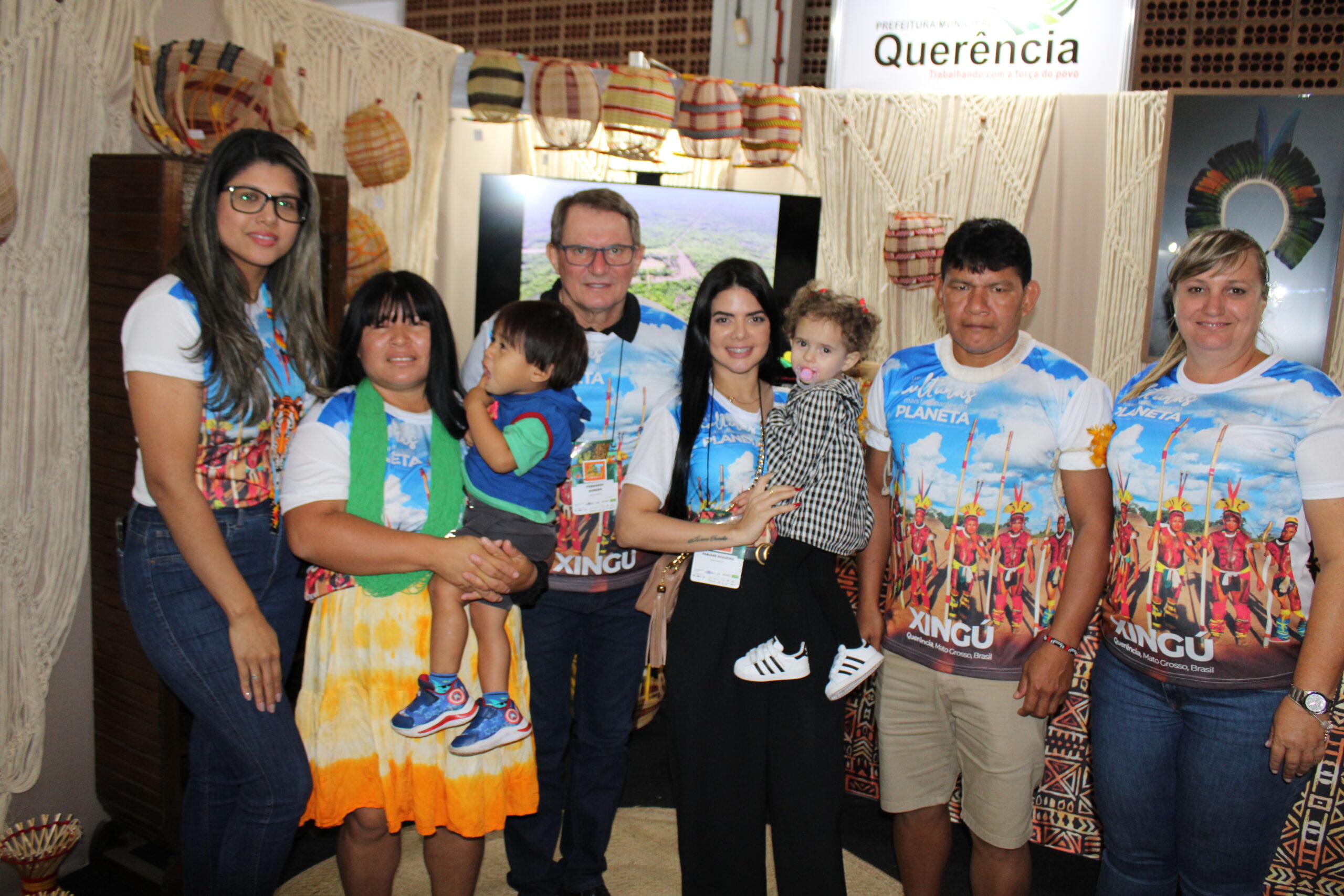 Prefeito de Querência, Fernando Gorgen, e Ana Rute Mosconi, secretária de Turismo