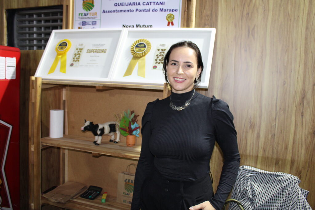 Raquel Cattani, proprietária da premiada Queijaria Cattani