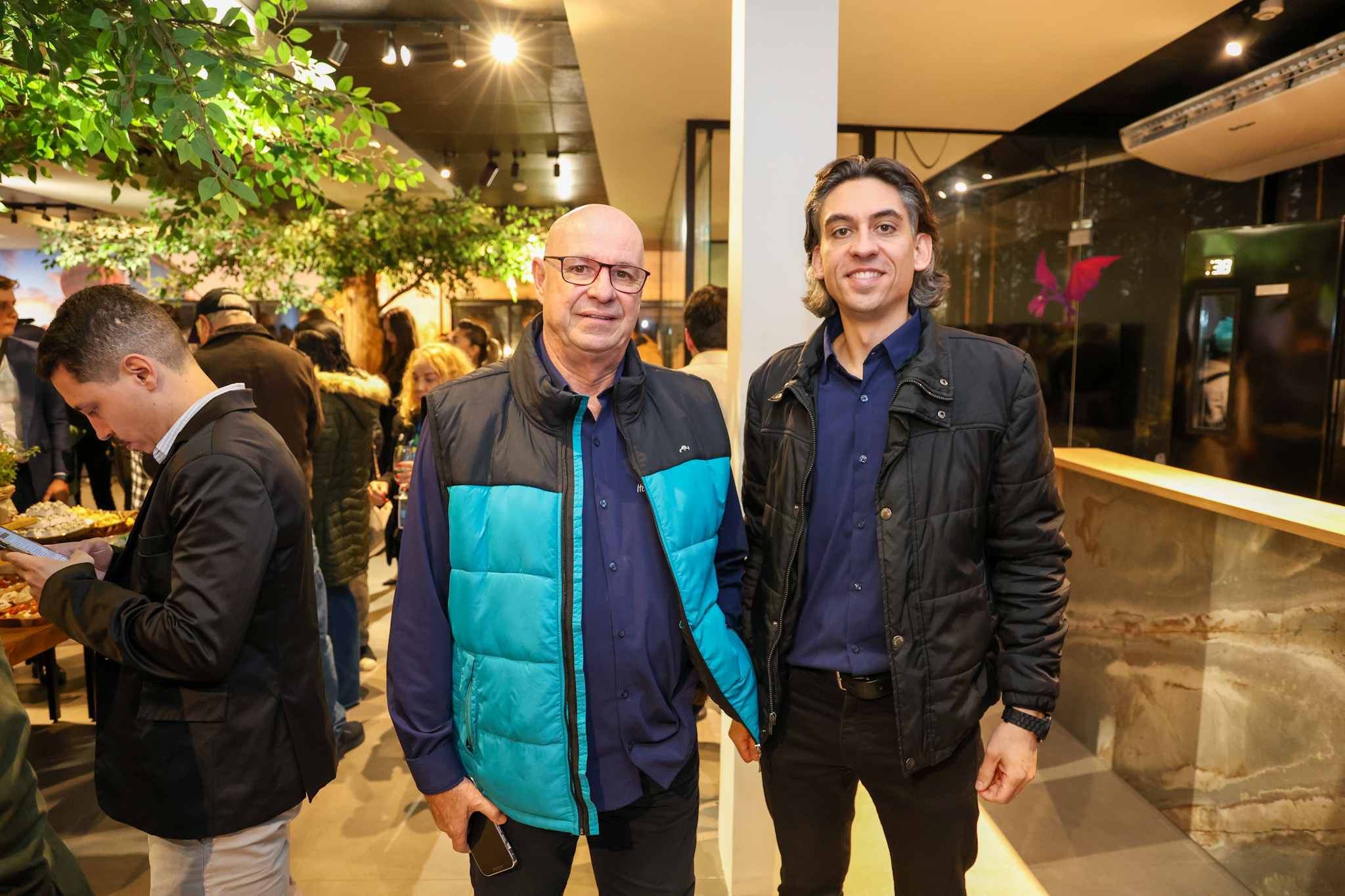 Roberto Bacovis e Jomar de Quadros, da Itá Thermas Roberto Bacovis e Jomar de Quadros, da Itá Thermas